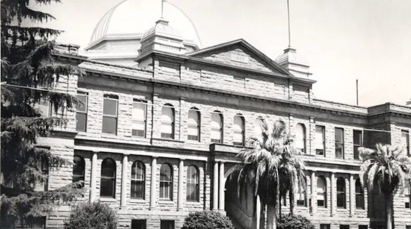 The old Stockton High School in Stockton, CA