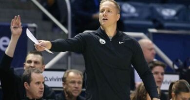 BYU men's basketball coach Kevin Young