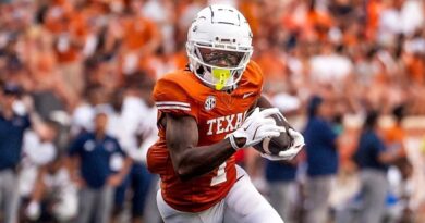 Texas wide receiver Johntay Cook