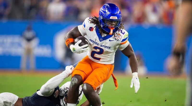 Boise State vs Penn State in the 2024 CFP Fiesta Bowl