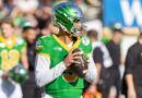Oregon quarterback Dante Moore