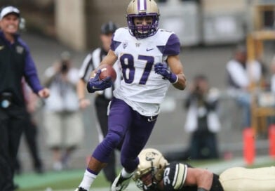 Former Washington Huskies wide receiver and punt returner Dante Pettis.