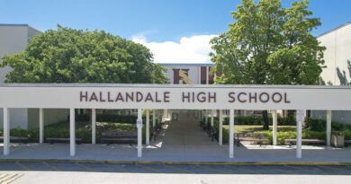 Hallandale High School in Hallandale Beach, FL