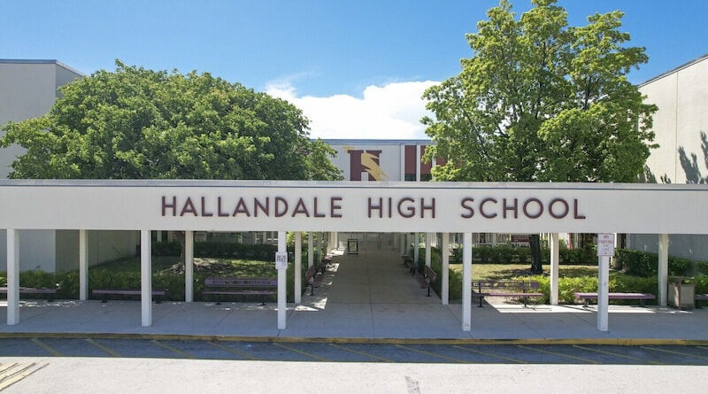 Hallandale High School in Hallandale Beach, FL