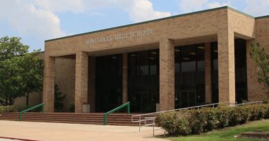 Huntsville High School in Huntsville, TX