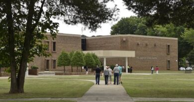 Former J.O. Johnson High School in Huntsville, AL