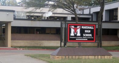 Marshall High School in Marshall, TX