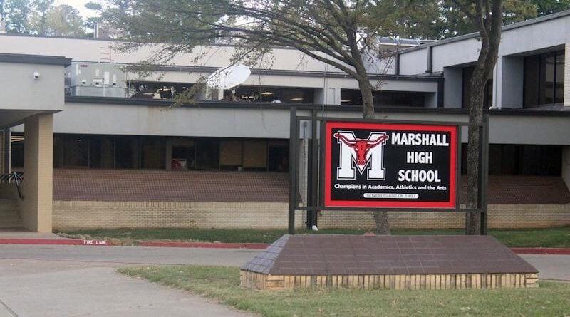Marshall High School in Marshall, TX