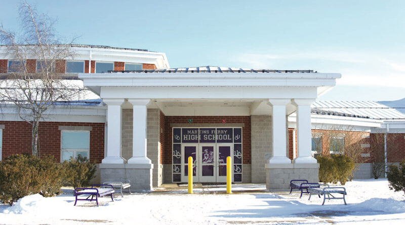 Martins Ferry High School in Martins Ferry, OH