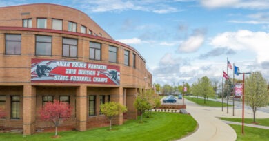 River Rouge High School in River Rouge, MI
