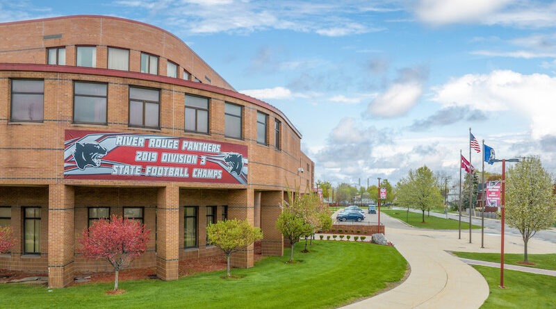 River Rouge High School in River Rouge, MI
