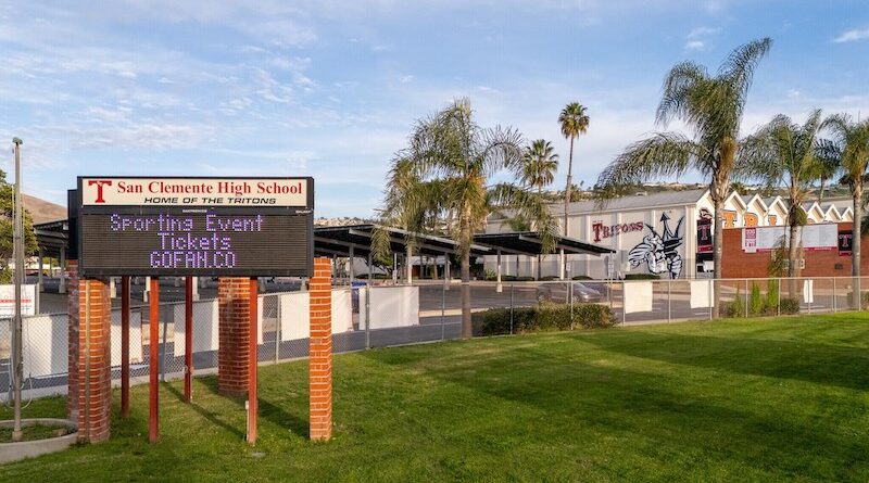 San Clemente High School in San Clemente, CA