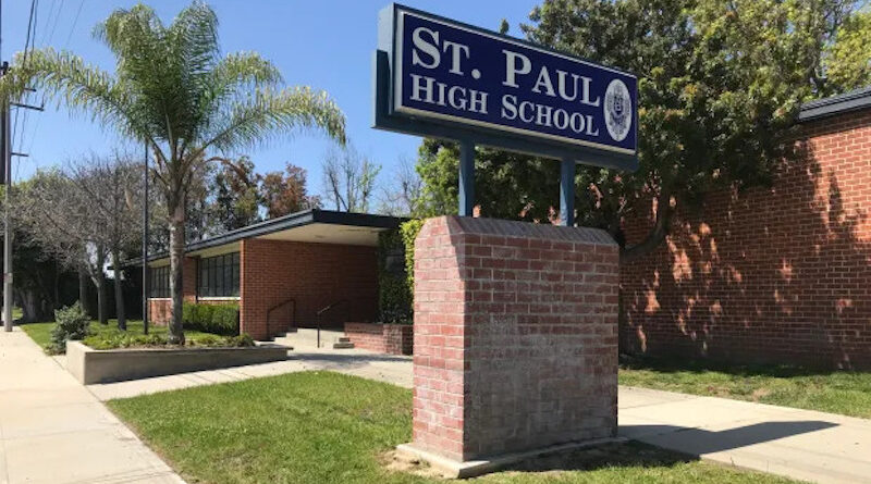 St. Paul High School in Santa Fe Springs, CA