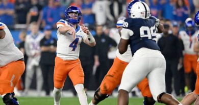 Boise State vs Penn State in the 2024-25 College Football Playoff