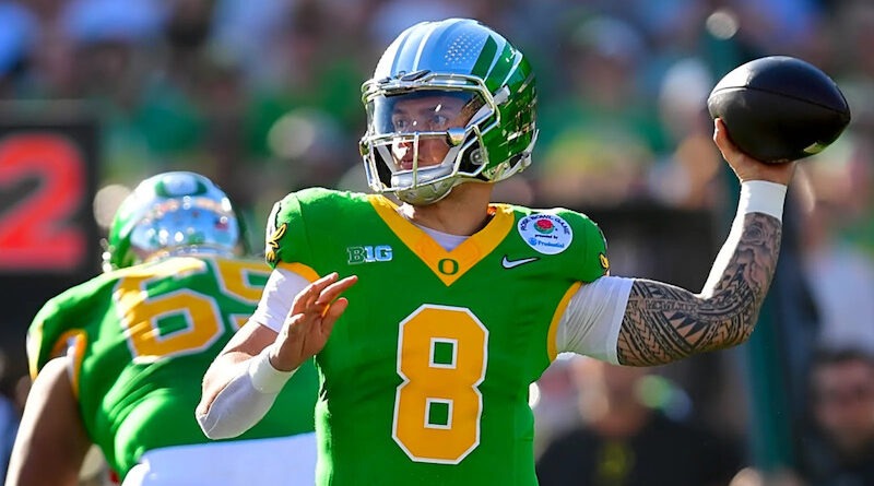 Former Oregon quarterback Dillon Gabriel