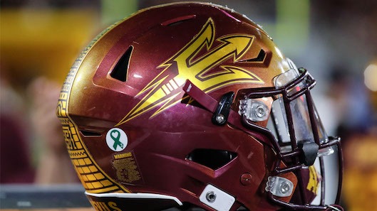 Arizona State Sun Devils football helmet