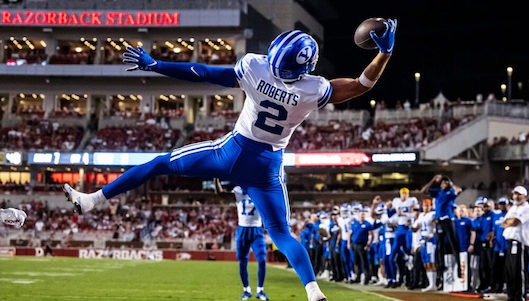 BYU wide receiver Chase Roberts
