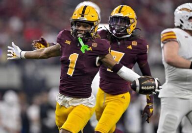 Arizona State defensive back Keith Abney