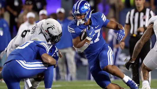 BYU running back LJ Martin