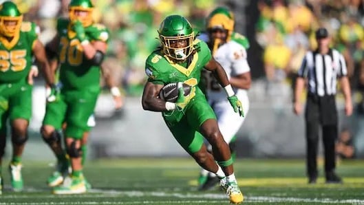 Oregon RB Noah Whittington
