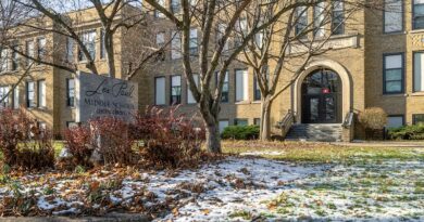 Former Waukesha High School (now Les Paul Middle School - Central Campus) in Waukesha, WI