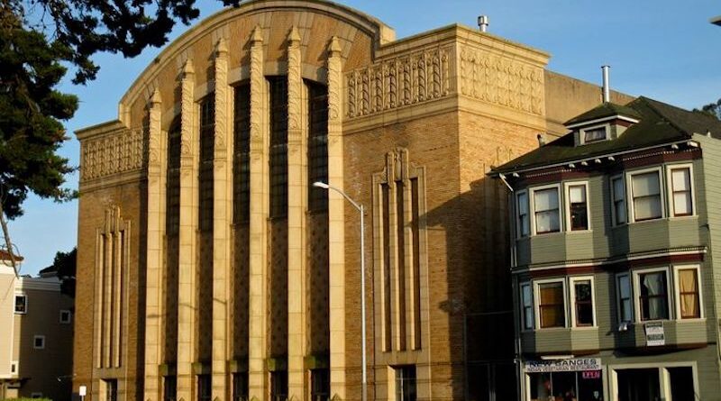 Former boys gymnasium at San Francisco Polytechnic High School in San Francisco, CA
