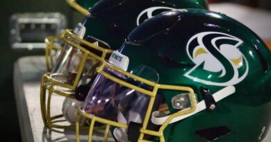 Sacramento State football helmets