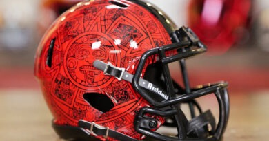 San Diego State Helmet