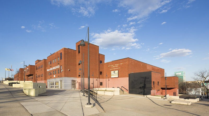 Former South Side High School (now Malcolm X Shabazz) in Newark, NJ