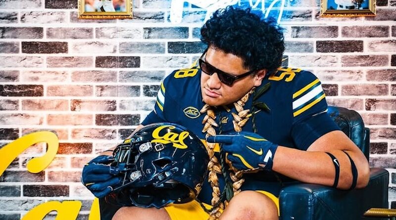 Cal Bears offensive line recruit Tommy Tofi