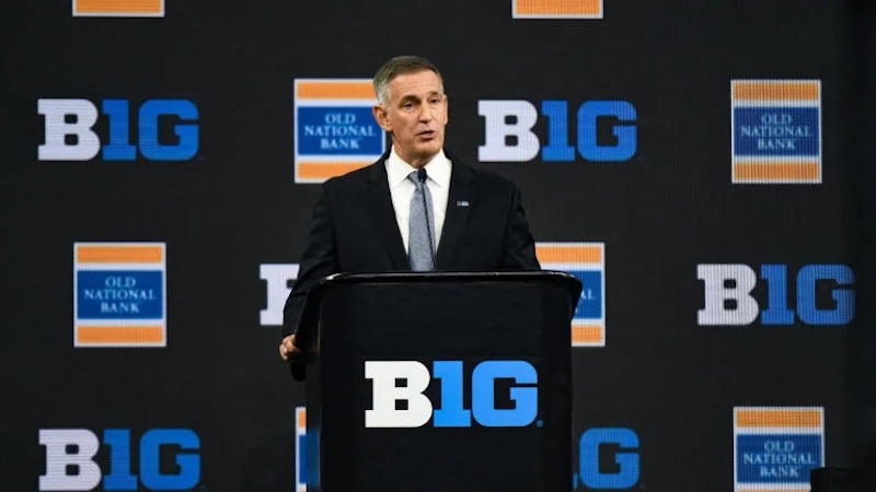 Big Ten commissioner Tony Petitti