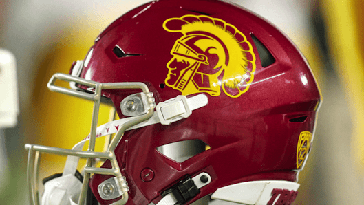 USC Trojans football helmet