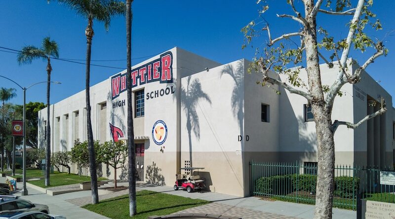 Whittier High School in Whittier, CA