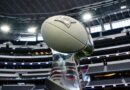 BIG 12 football championship trophy