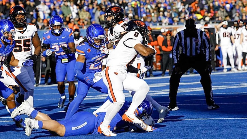 Oregon State vs Boise State football