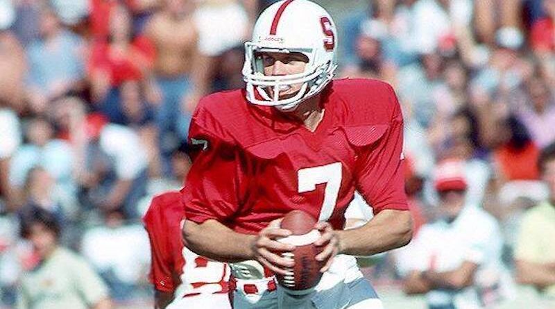 Former Stanford quarterback John Elway