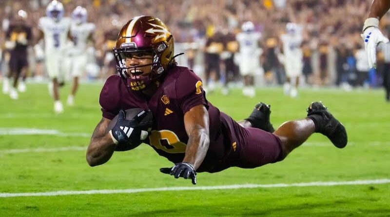Arizona State wide receiver Jordan Tyson