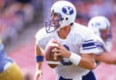 Former BYU quarterback Steve Young in 1983