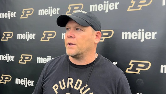Purdue football coach Barry Odom