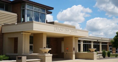 DeKalb High School in Dekalb, IL