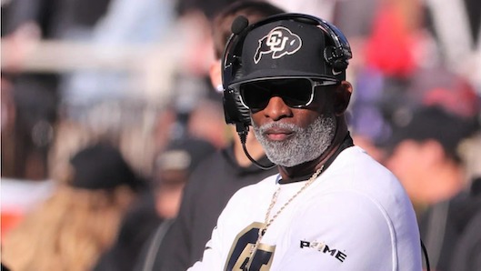 Colorado head coach Deion Sanders