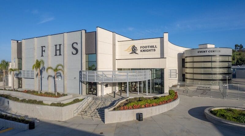 Foothill High School in Santa Ana, CA