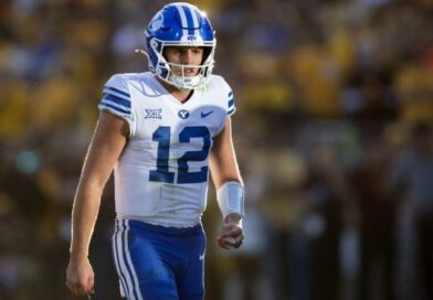 BYU quarterback Jake Retzlaff
