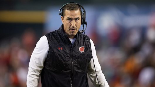 Wisconsin Coach Luke Fickell
