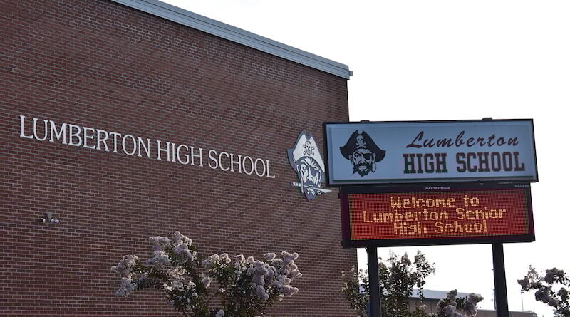 Lumberton High School in Lumberton, NC