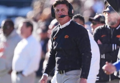 Oklahoma State football coach Mike Gundy