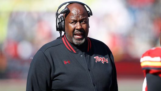 Maryland coach Mike Locksley