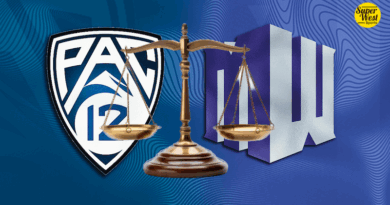 Pac-12 vs. Mountain West legal dispute graphic