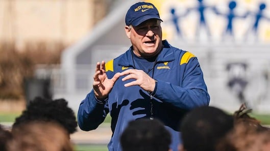 West Virginia head coach Rich Rodriquez