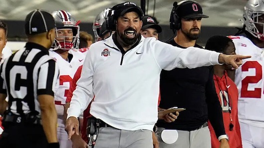 Ohio State football coach Ryan Day